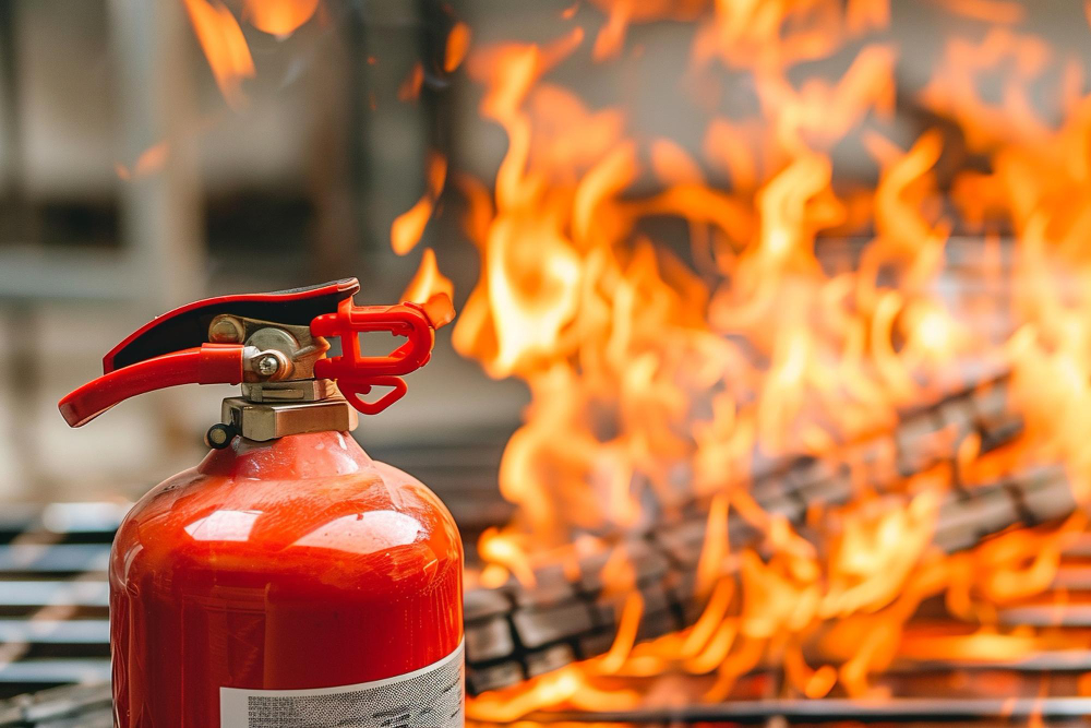 extincteur feu